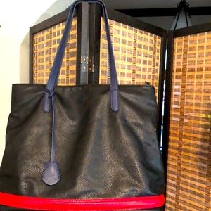 Neiman Marcus tote bag.